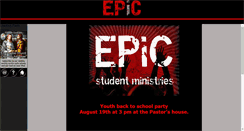 Desktop Screenshot of epic.fbclepanto.com